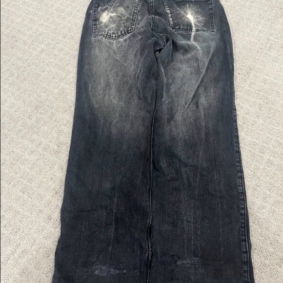 Weekday Relaxed Fit Washed Dark Denim 31/32 - Picture 4 of 4